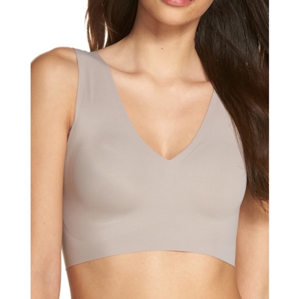 True & Co. True Body V-Neck Bralette Mink
